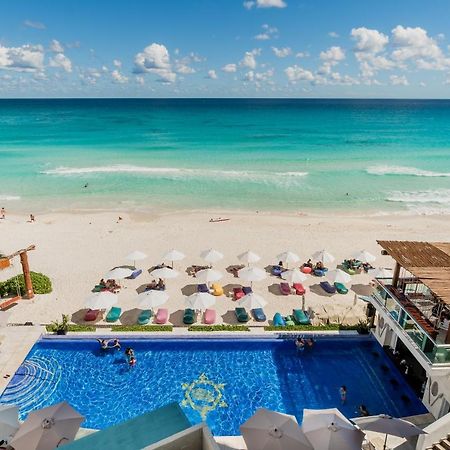 *Turquoise Escape- Beachfront Studio By Casa Paraiso* Cancún Exterior foto